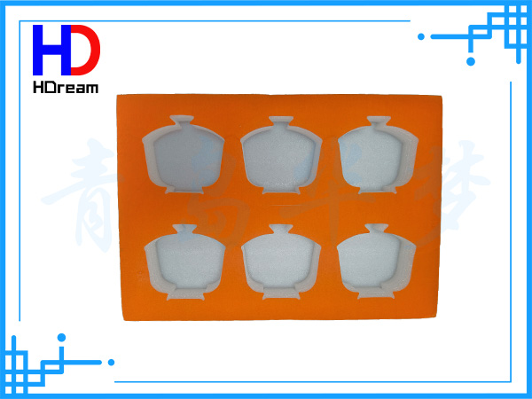 威海绒布+珍珠棉内托