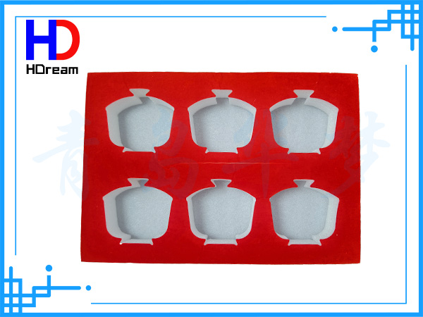 威海珍珠棉植绒定位包装